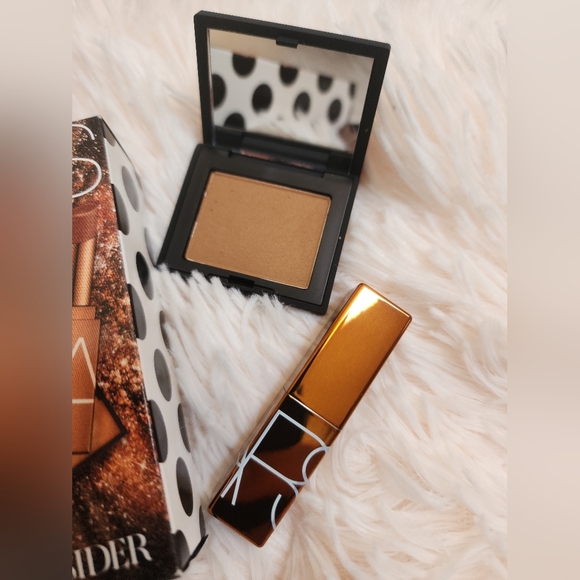 NARS Laguna bundle (Bronzing Powder & AFTER GLOW LIP BALM ) NEW IN BOX/NWOT - Picture 2 of 5